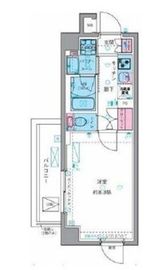 ジェノヴィア四谷三丁目グリーンヴェール 2階 間取り図