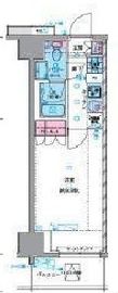 ジェノヴィア四谷三丁目グリーンヴェール 2階 間取り図