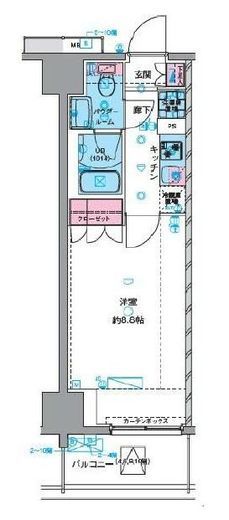 ジェノヴィア四谷三丁目グリーンヴェール 10階 間取り図