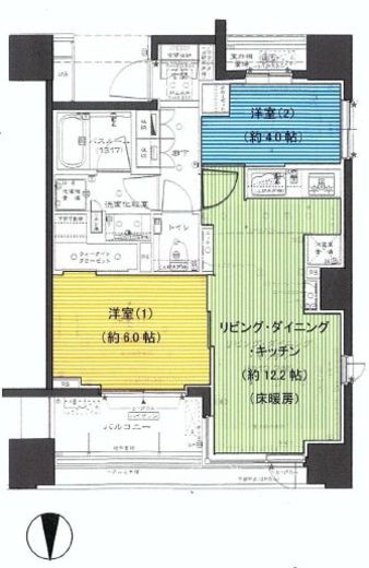 アトラス千代田末広町 7階 間取り図