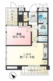 中目黒アリーナ 10階 間取り図