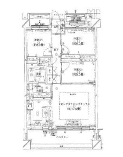 ベイサイドステージ東京 11階 間取り図