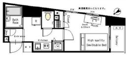 フォレシティ六本木 606 間取り図