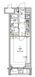 フィース水天宮前 2階 間取り図