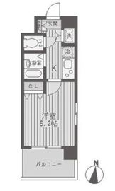 レジディア両国 507 間取り図