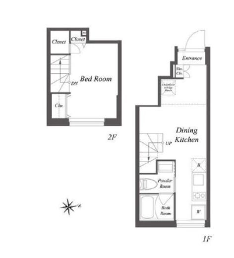 Pair新大久保 112 間取り図