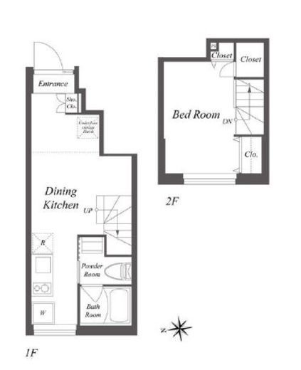 Pair新大久保 120 間取り図