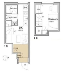 Pair新大久保 124 間取り図