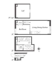 Pair新大久保 121 間取り図