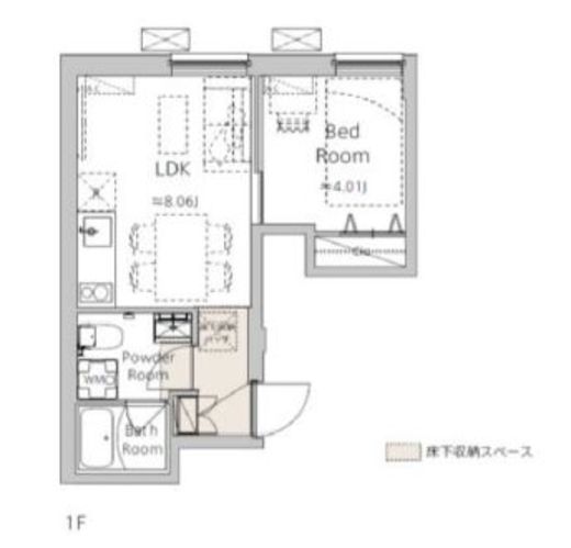 Pair新大久保 114 間取り図