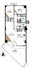 D'グランセ駒沢大学 1階 間取り図