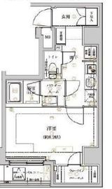 ルクレ押上 2階 間取り図