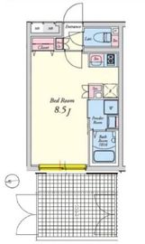 ルネサンスコート三軒茶屋カルム 102 間取り図