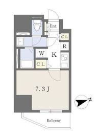 グランジット文京関口 701 間取り図