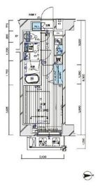 メインステージ白金3 8階 間取り図