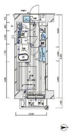 メインステージ白金3 8階 間取り図