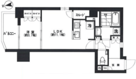 A-standard本郷三丁目 3階 間取り図