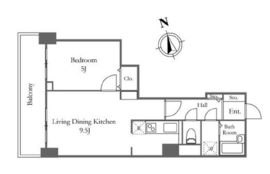 リバーシティ21新川 1615 間取り図