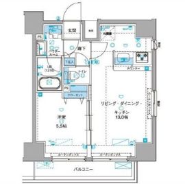 ジェノヴィア浅草3グリーンヴェール 9階 間取り図