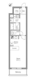 プライマル小石川 313 間取り図