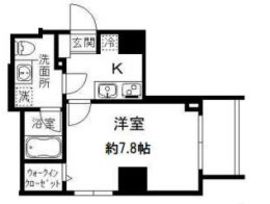 コートヒル本郷 201 間取り図