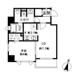 コートヒル本郷 102 間取り図