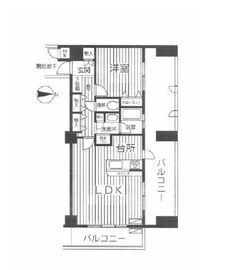 ルピナス渋谷桜丘ガーデンコート 4階 間取り図