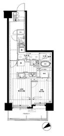 プレミスト清澄白河 4階 間取り図