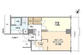 トルナーレ日本橋浜町 35階 間取り図