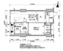 東雲キャナルコートCODAN 12-1003 間取り図