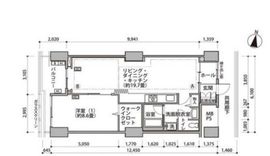 東雲キャナルコートCODAN 16-509 間取り図