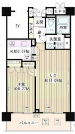 マーシュフィールド四番町 1002 間取り図