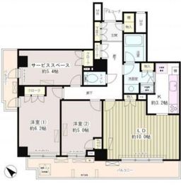 茗荷谷パークホームズ 3階 間取り図