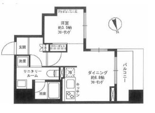 ステージグランデ蔵前 10階 間取り図