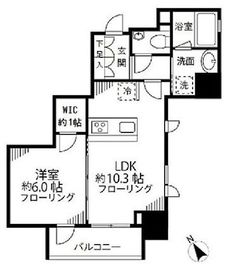 ファインクレスト護国寺 502 間取り図