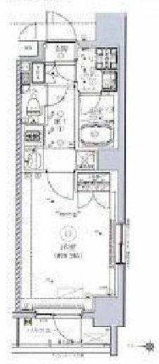 RELUXIA本所吾妻橋Ⅱ (リルシア本所吾妻橋Ⅱ) 11階 間取り図