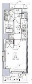 RELUXIA本所吾妻橋Ⅱ (リルシア本所吾妻橋Ⅱ) 7階 間取り図