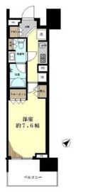 シティハウス広尾南 6階 間取り図