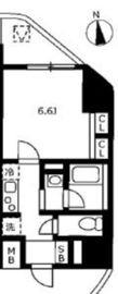 ハーモニーレジデンス浜松町 5階 間取り図