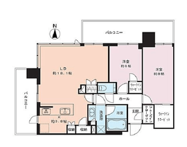 シティタワーズ東京ベイ 22階 間取り図