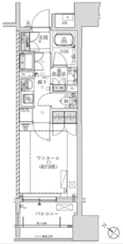 ザ・パークハウス茗荷谷富士見坂 12階 間取り図