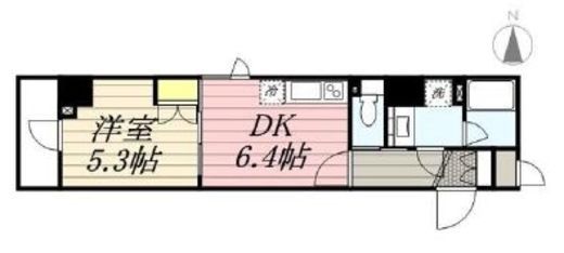 パセオ本所吾妻橋 601 間取り図