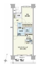 リージア経堂テラスガーデン 511 間取り図