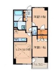 コンフォルテハイム本駒込 6階 間取り図