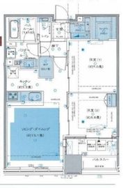 シティタワー銀座東 19階 間取り図