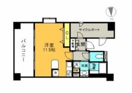 ルモンド恵比寿 4階 間取り図