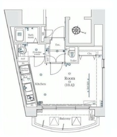 メイクスデザイン渋谷神泉 3階 間取り図