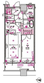 目黒第一マンションズ 1104 間取り図