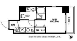 プライマル茅場町 404 間取り図