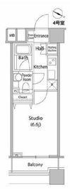 ファーストリアルタワー新宿 2004 間取り図